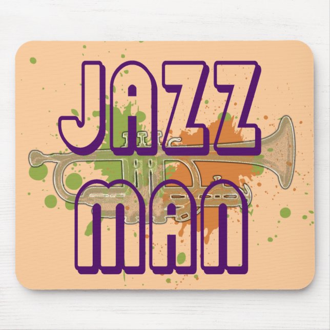 JAZZ MAN MOUSE PAD (Front)