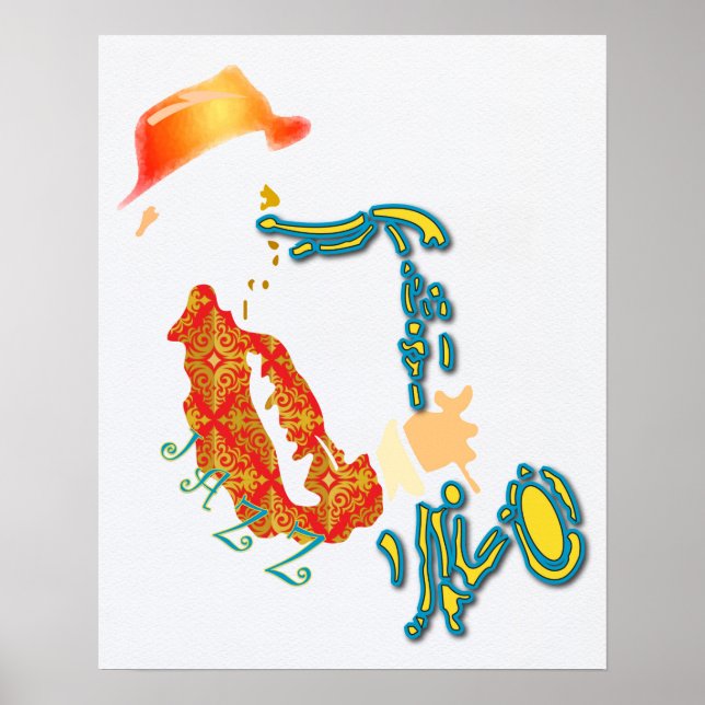 Jazz Man Poster (Front)