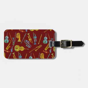 Jazz Medley Luggage Tag