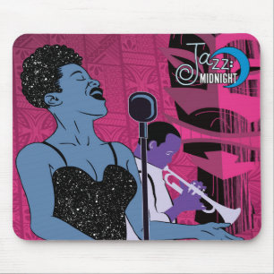Jazz Midnight mouse pad
