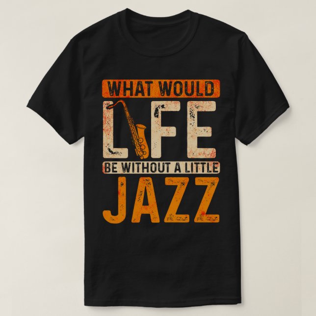 Jazz Music 11 T-Shirt (Design Front)
