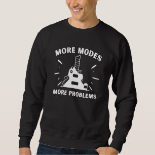 Jazz Music And Jazz Guitar - Chruch Modes Sweatshirt