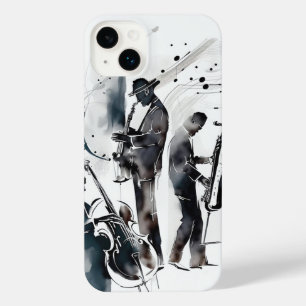 Jazz Music Band Saxophone Player Musician iPhone 14 Plus Case
