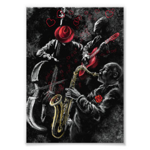 Jazz Music Poster Jazz Band