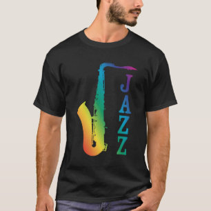 Jazz Music Saophone funny T-Shirt