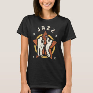 Jazz Music Vintage Retro Classic T-Shirt