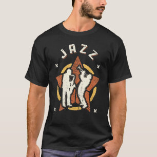 Jazz Music Vintage Retro Classic T-Shirt