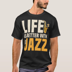 Jazz Musician Band Trumpet Jazz Dance Small Blac T-Shirt