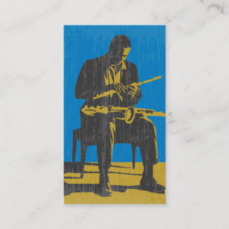Jazz Musician Business Card