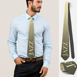 Jazz musician concert elegant neck tie