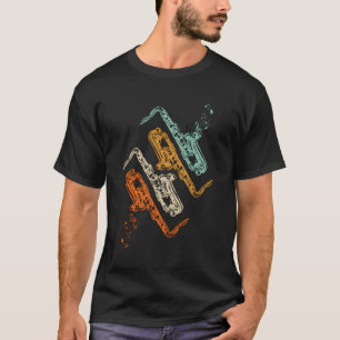 Jazz Musician Gift Marching Band Music Instrument T-Shirt