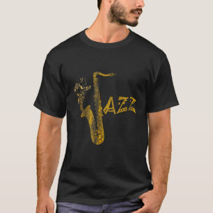 Jazz Musician Saxophonist Gift Saxophone 1 T-Shirt