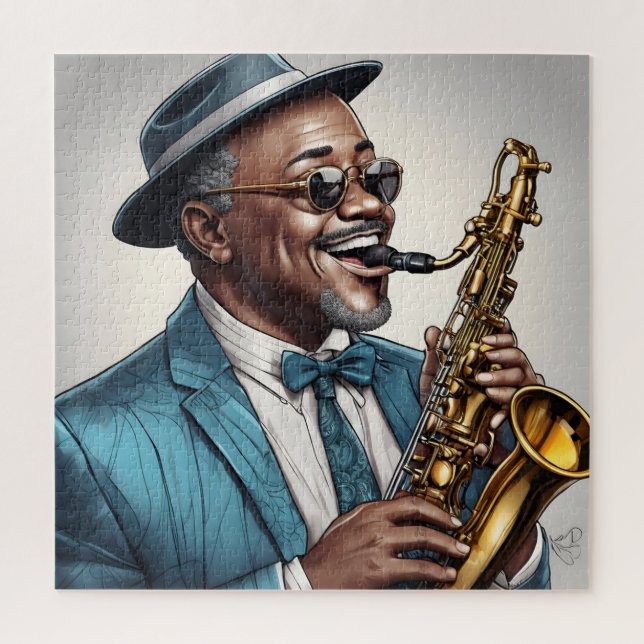 jazz musicians jigsaw puzzle (Vertical)