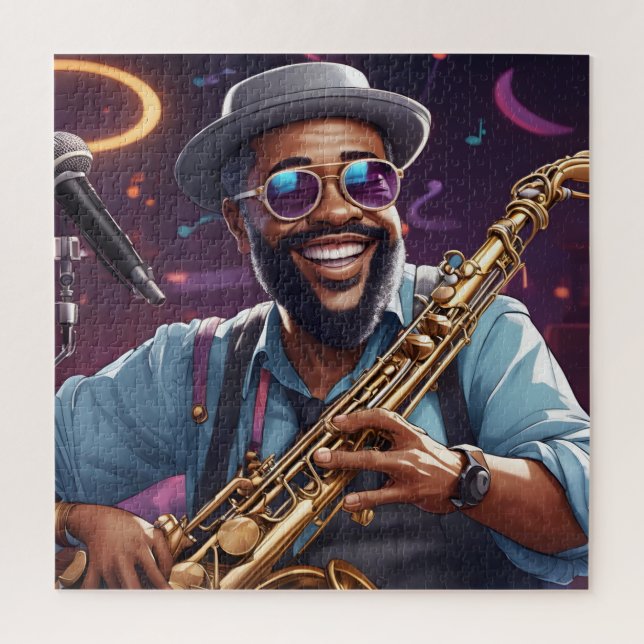 jazz musicians jigsaw puzzle (Vertical)