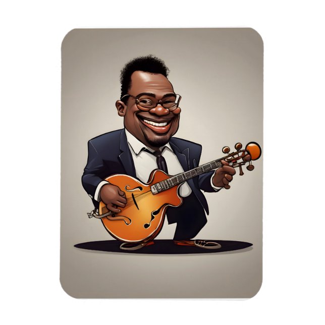 jazz musicians magnet (Vertical)