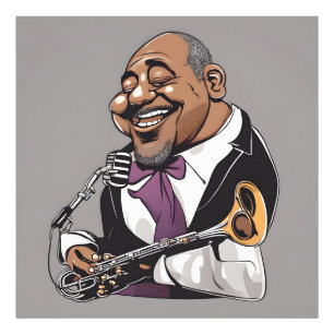 jazz musicians photo print