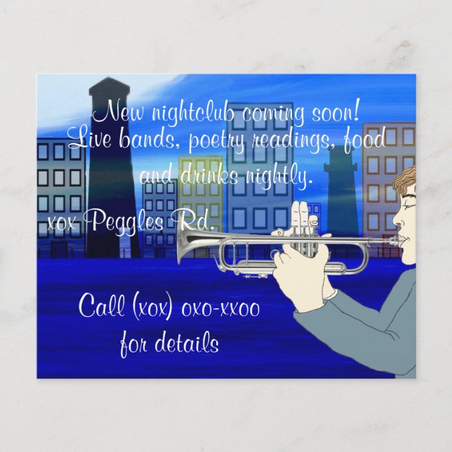 Jazz nightclub Flyer (Front)