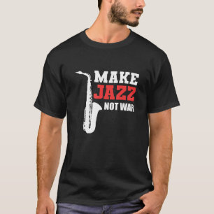 Jazz not War Punk T-Shirt