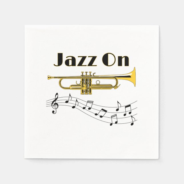 Jazz On Napkin (Front)