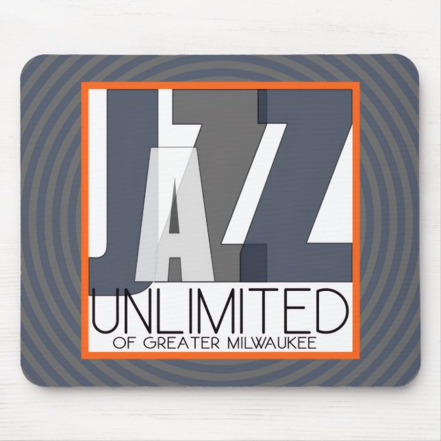 Jazz Pad for your Mouse! Mouse Pad (Front)