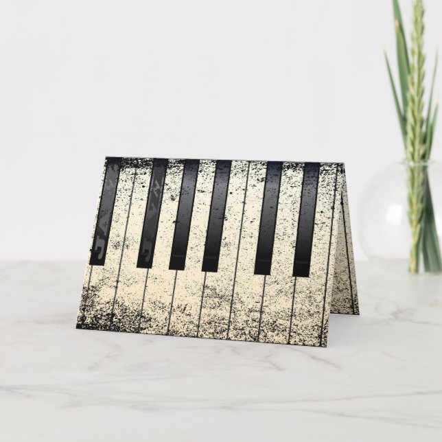 Jazz Piano Card (Front)