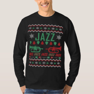 Jazz Player Ugly Christmas Sweater