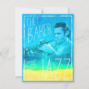 Jazz Postcard