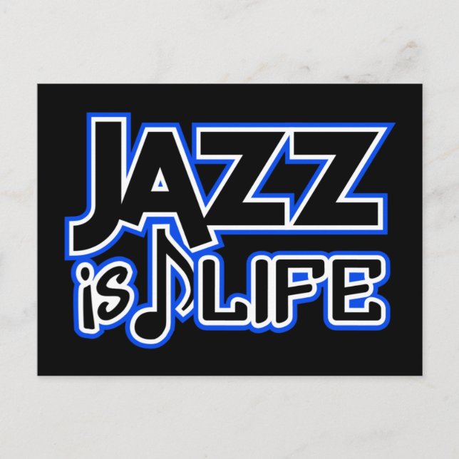 Jazz postcard (Front)