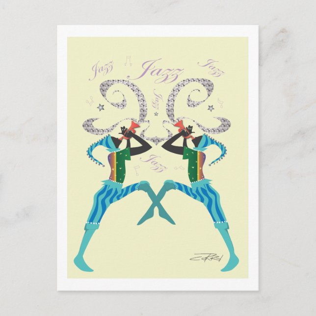 Jazz Postcards (Front)
