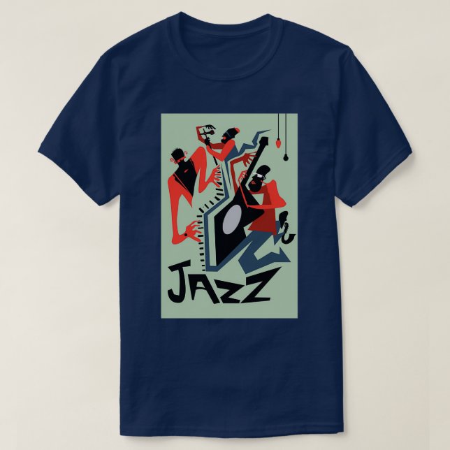 Jazz Quartet 2 T-Shirt (Design Front)