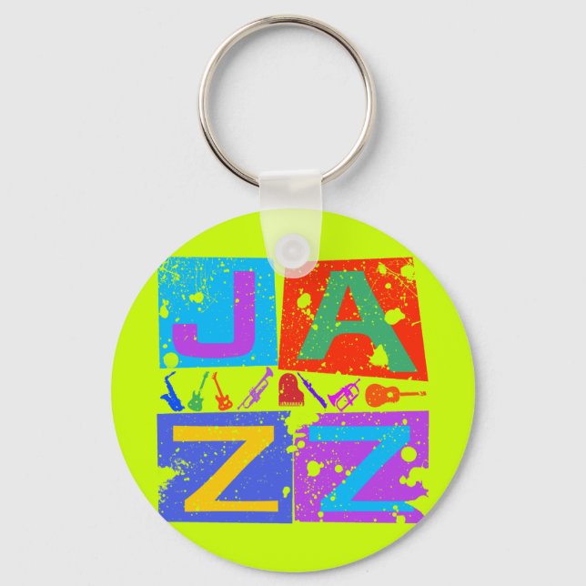 JAZZ RETRO KEY RING (Front)