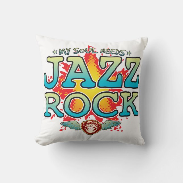 Jazz Rock Soul Cushion (Front)