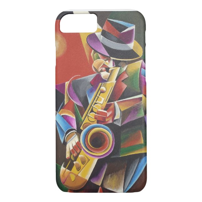 Jazz Sax iPhone case (Back)