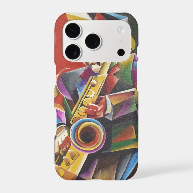 Jazz Sax iPhone case (Back)