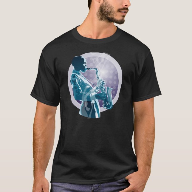 Jazz Sax Tee (Front)