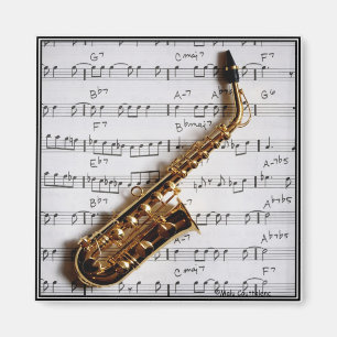Jazz Saxophone Margnet Magnet