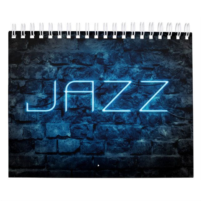 Jazz Scene Collection Showcase Wall Calendar (Cover)