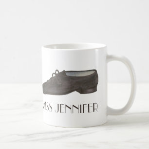 Jazz Shoe Dance Teacher Personalised Choreographer Coffee Mug