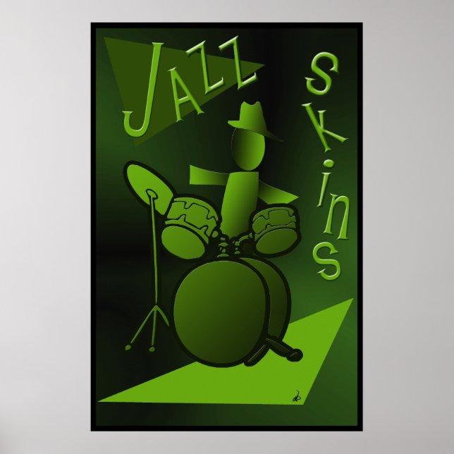 Jazz Skins Poster Print (Front)