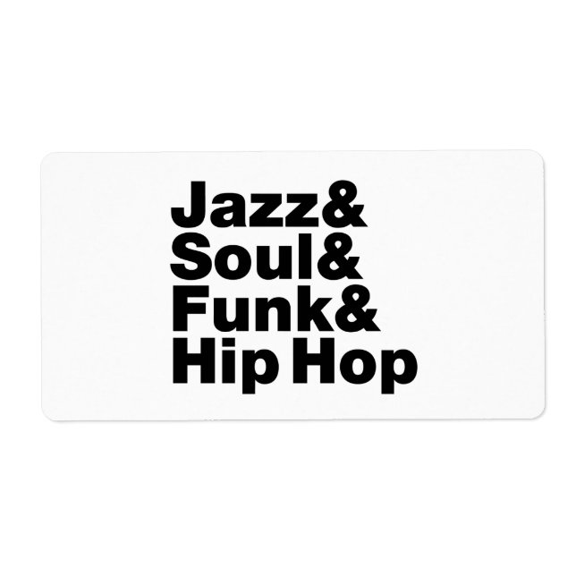 Jazz & Soul & Funk & Hip Hop (Front)
