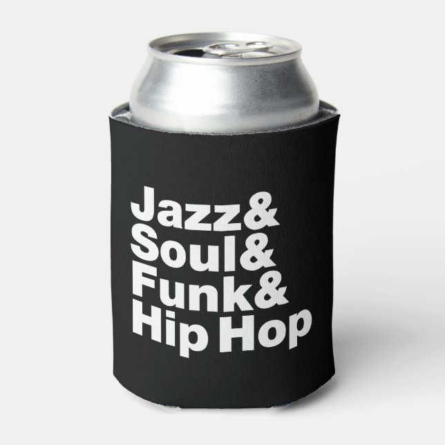 Jazz & Soul & Funk & Hip Hop Can Cooler (Can Front)