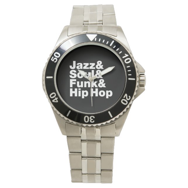 Jazz & Soul & Funk & Hip Hop Watch (Front)