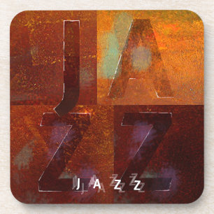 Jazz (“Squares” Design) Coaster