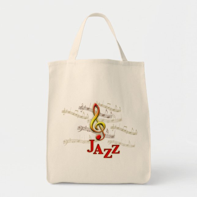 Jazz Tote Bag (Front)