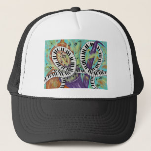 Jazz Trio Trucker Hat