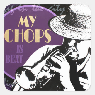 Jazz Trumpet Player sticker