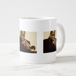 Jazz Trumpeter Large Coffee Mug