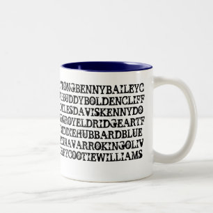 Jazz Trumpeters 1 Two-Tone Coffee Mug
