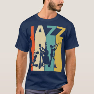 Jazz Vintage Jazz Music Lover Gift T-Shirt
