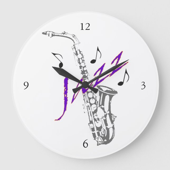 Jazz Wall Clock (Front)